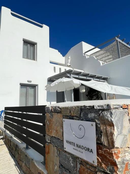 White Nadora Naxos Villa Agia Anna  Esterno foto